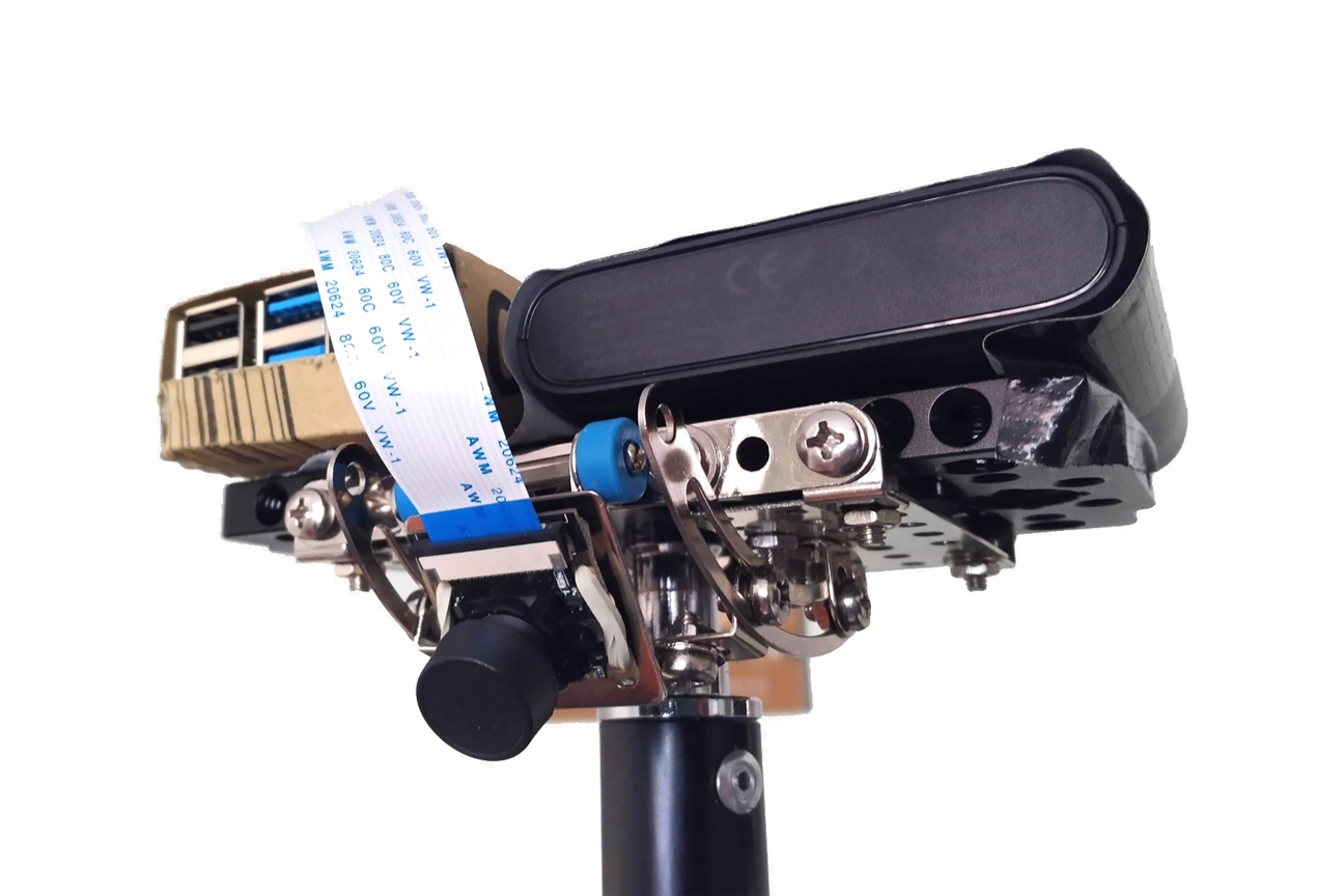 Raspberry Pi with 160° camera module